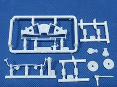 🌟 Front End & Suspension 1950 Oldsmobile 1:25 Scl 1000s Model Car Parts 4 Sale.