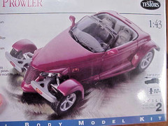 New Sealed Vintage 1998 Tester’s Metal Body Model Kit Plymouth Prowler 1:43 #136