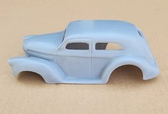ABS-LIKE RESIN 3D PRINTED 1/25 1938 WILLYS SEDAN GASSER DRAG BODY