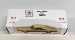 New 1968 AMC Javelin Loredo Tan Metallic Promo Model REPLICA BOX ONLY..NO CAR
