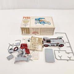 Pyro 1909 Cadillac 30 Tourer Vtg Brass Car Model 1/32 Scale 1967 Partly Built