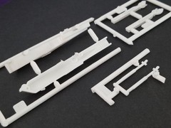 1979 GMC Captain Hook Wrecker ADJUSTABLE BOOM & CYLINDERS for Revell 1:25 Model