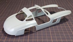 Mercedes-Benz 300SL Gullwing 1/24 IMAI Vintage Model Kit w/ Tamiya Wheels