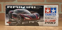 Tamiya Mini 4WD – 95417 – Raikiri Semi-Gloss Pink Plated Body