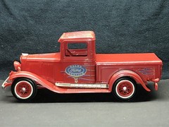 Vintage 1/25 AMT Ford Red Pick-up Truck Built Model