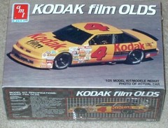 Lot of 2 VINTAGE MONOGRAM ERTL NASCAR Stock Cars 1:24 and 1/25 Model Kits NISB