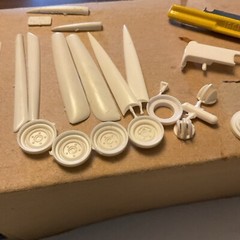 AMT 1961 Comet 1/25 Scale K-3061 Unfinished. SEE DETAILED PHOTOS
