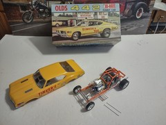 C-104:200 Vintage Johan Olds 442 Funny Car Model, No Box.