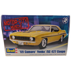 Revell 69 Camaro Yenko/SC 427 Coupe 1:25 Model Kit Open Box Extra Hood 85-2826