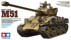 1/35 Military Miniature No.323 Israeli Army Tank M51 Super Sherman Plastic Model