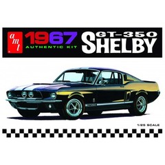 Round 2 LLC 1/25 ’67 Shelby GT350 White AMT800 Plastics Car/Truck 1/24 1/25