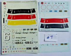 *Pick One* Vintage 1:24/25 Scale Auto Racing Model Kit Decal Sheet *Pick One*