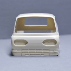 NB320 1:25 scale model of a Ford Econoline pick-up 3-window 1961-67 version