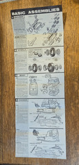 AMT Model Car 1932 Ford Victoria “The Deuce” Original Assembly Instruct Manual