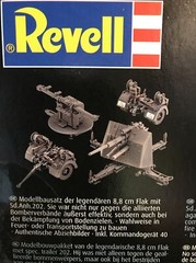 REVELL 03325 8,8 Cm FLAK 37. +Sd.Anh.202 MODEL KIT-NIB-1:72 SCALE