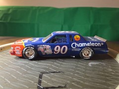 1/24 Dick Brooks #90 Chameleon Sunglasses Ford Thunderbird NASCAR Hand Built