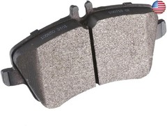 cciyu D872 D873 Front & Rear Semi-Metallic Disc Brake Pads Kit For