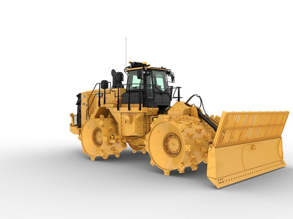 160095 CAT CATERPILLAR 836 LANDFILL COMPACTOR HIGH LINE 1:50 DIE-CAST MODEL