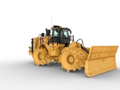160095 CAT CATERPILLAR 836 LANDFILL COMPACTOR HIGH LINE 1:50 DIE-CAST MODEL