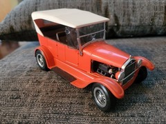 Neat Built up Vintage Lil John Buttera’s 27 T Touring Ford Street Rod Model car