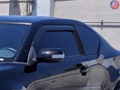 Rvinyl Pillar Post Pre Cut Window Trim Kits in Matte Black Compatible with