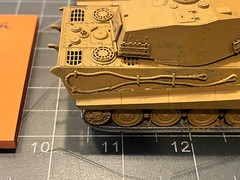 MODELLISTICA Italy Minitanks TWO WWII PAINTED TAN TANKS – Approx 4″ Long LOT G