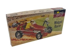 Monogram Midget Racer Model Kit Authentic True Scale