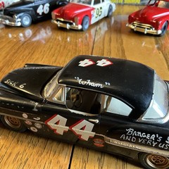 Built Model Car, Chevy Vintage Style short track Race Car, 1/25 Scale