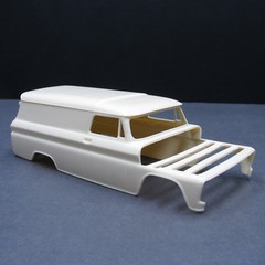 Jimmy Flintstone 1966 Chevy Suburban Delivery Truck Chopped Top 1:25 scale NB323