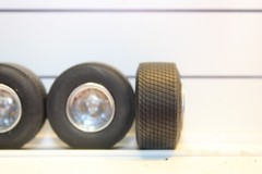 V -34 1/25 scale racing, model car kits, parts dirt track tires and wheels ,
