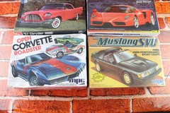 Revell MPC AMT Car Model Kit # 30032, 30046, 8072, 6310, 842/12, 85-2192 SEALED