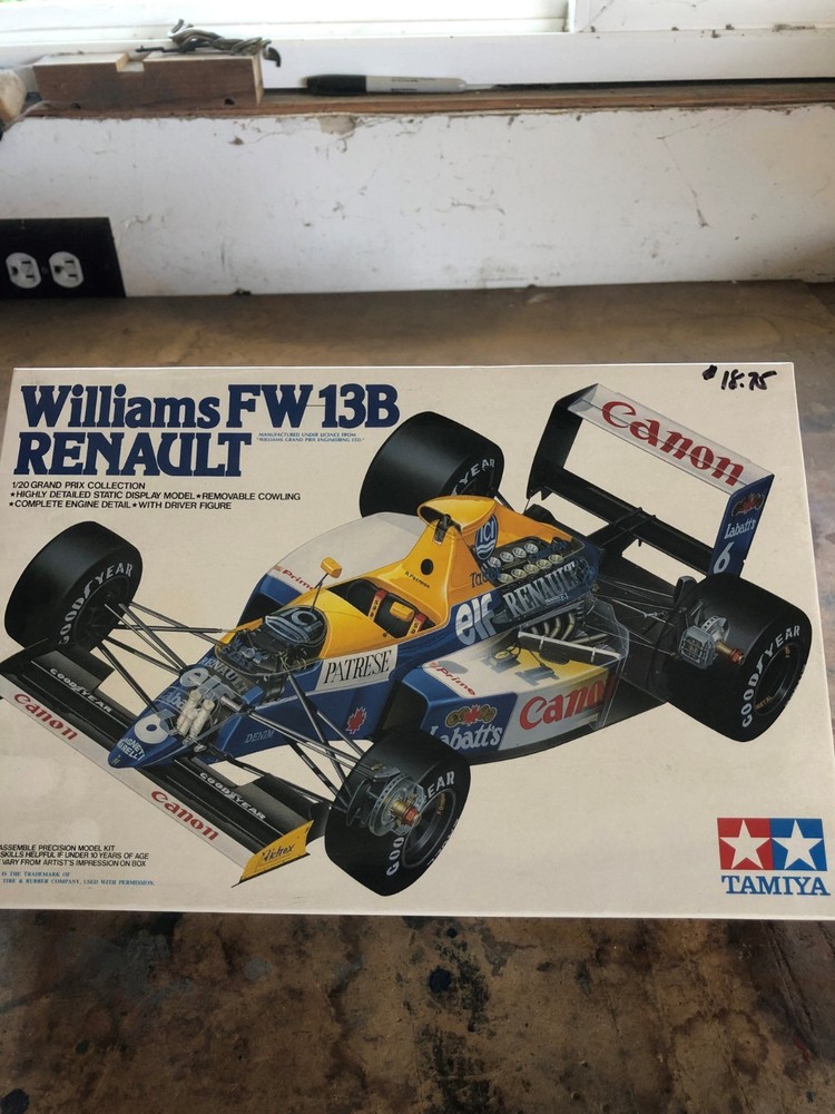 1/20 F1 Tamiya Williams Renault FW13B Grand Prix