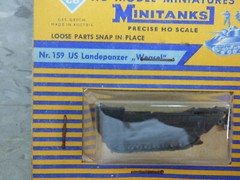 Roco Minitanks (NEW) 1/87 Z-159 WWII US Weasel Amphibious Armore Craft Lot#688x