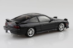 Aoshima 1/24 Nissan Rps13 180Sx Type X 1996 Custom Wheel Model Kit