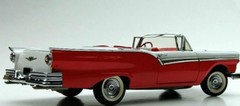 Ford Custom Built Concept Classic Car1:24Hot Rod Race gt TIN Metal Model1950