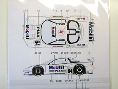 Decalpool 1/24 Honda NSX Mobil 1 #64 JGTC 1999 Decal Sheet DP298