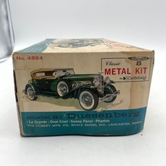 Hubley Model SJ Duesenberg Classic Unassembled Metal Car Kit 1/18 Scale #4864
