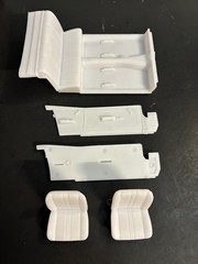 66 GTO INTERIOR PARTS 171 1632 Revell Model Car Parts COMBINE PARTS