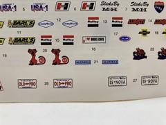 AMT/ERTL | No. 6556 | 1:25 1972 Chevrolet Nova SS Decals VGC READ