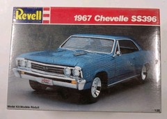 Vintage 1989 Revell 1967 Chevrolet Chevelle SS396 1:25 Car Model Kit New Sealed