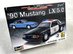 Revell Special Edition ’90 Mustang LX 5.0 1:25 Model Kit #85-4252 Cop Car NOB
