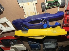 Lot Of 37 Vintage Junkyard Model Parts & Bodies Chargers ‘57 Chevy Impala Monte