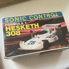 Sonic Control Formula 1 Hesketh 308 Plastic Model Kit White Racing Car MPN 2763