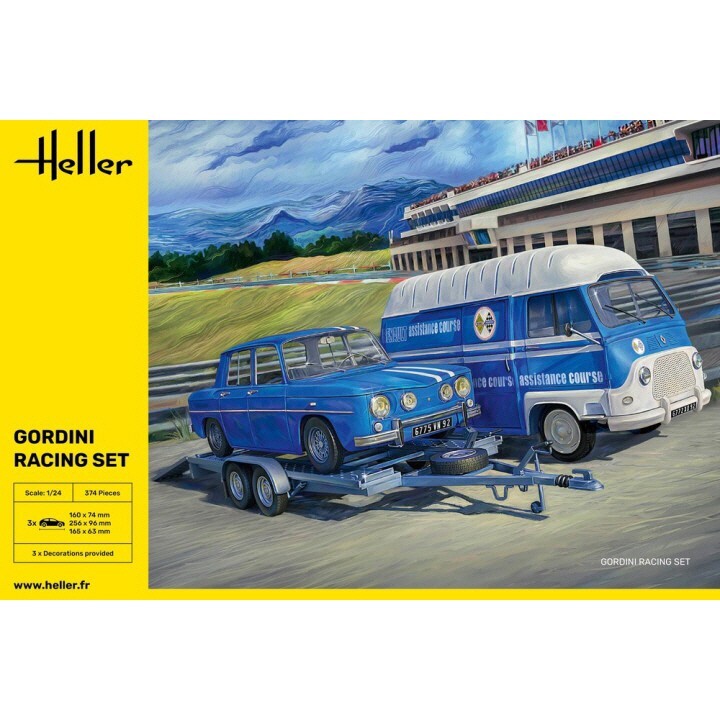 Heller #50328 1/24 Gordini Racing Set