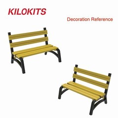 KILOKITS 1/35 Plastic Table Bench Chair Dioramas Street Scenery Model Kits