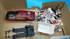 1970 Dodge Challenger Model kit ( Revell ) Partially Assembled.