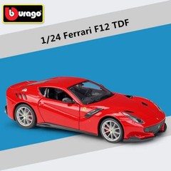Bburago 1:24 Ferrari F12 TDF Diecast Alloy Sports Car Model – Premium Racing Car