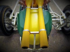 Lotus Ford Race Car 1 18 IndyCar Indy 500 Custom Built Metal Body Model 1960s