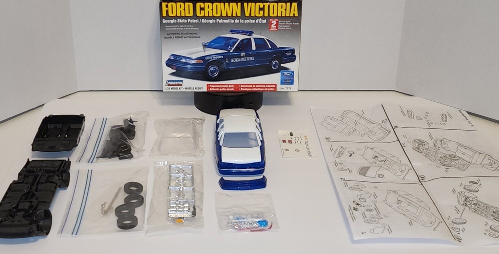Ford Crown Victoria Georgia State Patrol Lindberg 1:25 NEW OPEN BOX *US Seller*