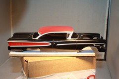 AMT 30245 1/25 Scale 1958 Ford Edsel Pacer Prepainted Plastic Body & Misc. Parts